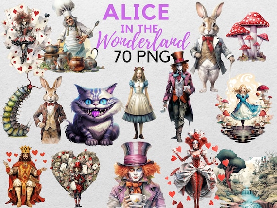 Enter the enchanting world of Alice in Wonderland with this