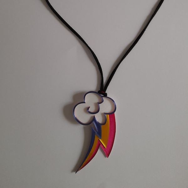 Rainbow Dash pendant