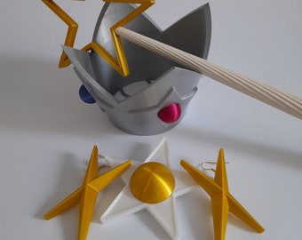 A set of accessories for Princess Rosalina based on characters from the game Super Mario Bros.