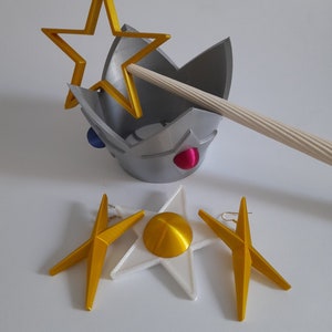 Ein Zubehörset für Prinzessin Rosalina basierend auf Charakteren aus dem Spiel Super Mario Bros.