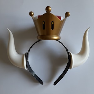 Bowsette. Crown and horns based on Bowser Peach from Super Mario Bross.