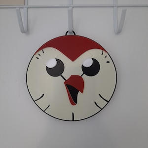 Hooty door sign - The Owl House