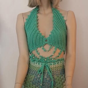 Gehäkeltes Bikini-, BH- und Shorts-Set für den Strand, Bikinioberteil, Strandshorts.