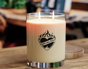 Light My Fire | Valentinstag Kerze 11 Unze Glas Duftkerze Date Night Geschenk