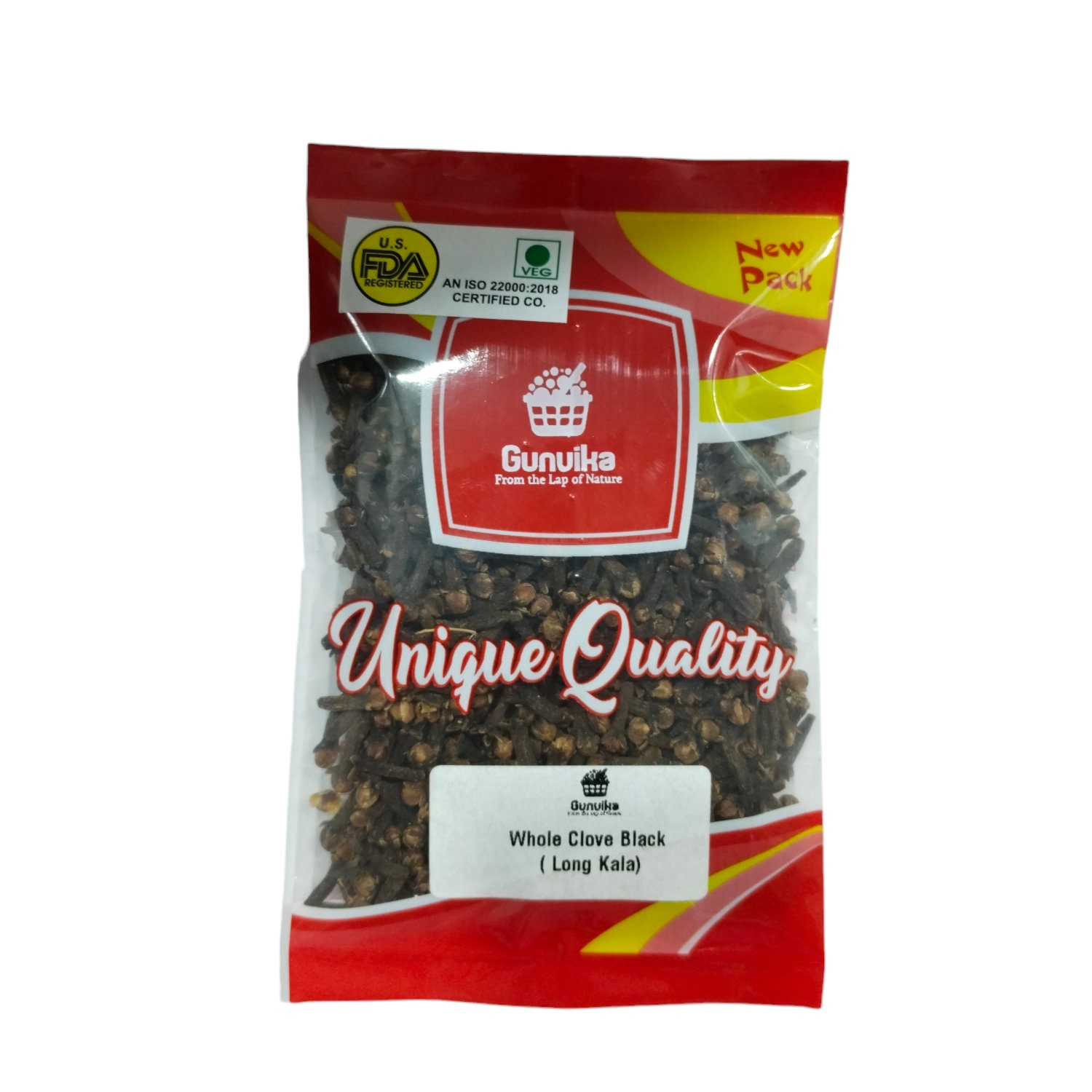 Gunvika Premium Cloves Whole | Kerala Cloves Black | Sabut Laung | Ground Clove | Clove Whole Black