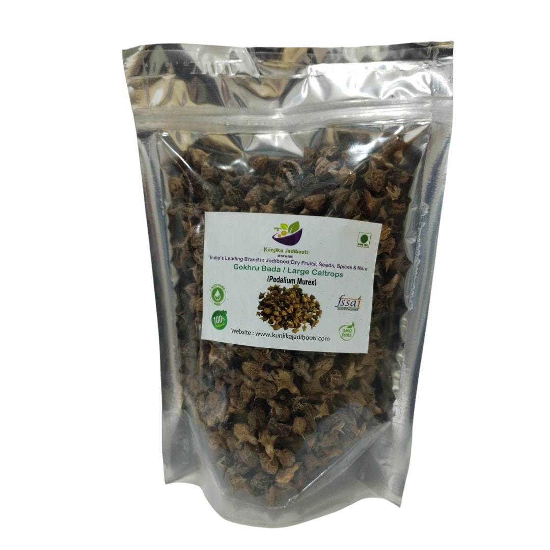 Kunjika Jadibooti Bada Gokhru Pedalium Murex Large Caltrops-jadi Booti ...