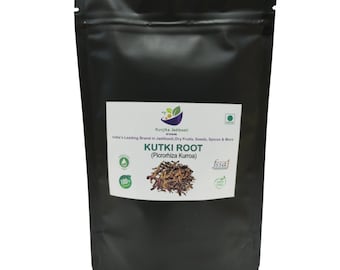 Kunjika Jadibooti Kutki Root - Katuki - katuka - Picrorrhiza Kurrora Dried Root