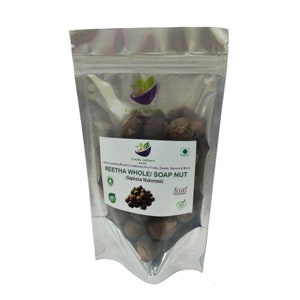 Kunjika Jadibooti Dried Whole Reetha-Aritha-Soapnut Whole-Sapindus Mukorossi-Jadi Booti-Single Herbs- Ayurvedic Herbs, Indian Ayurvedic