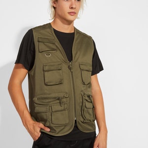 Multi-pocket work vest