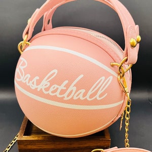 Basketball Purse Pink Etsy Israel