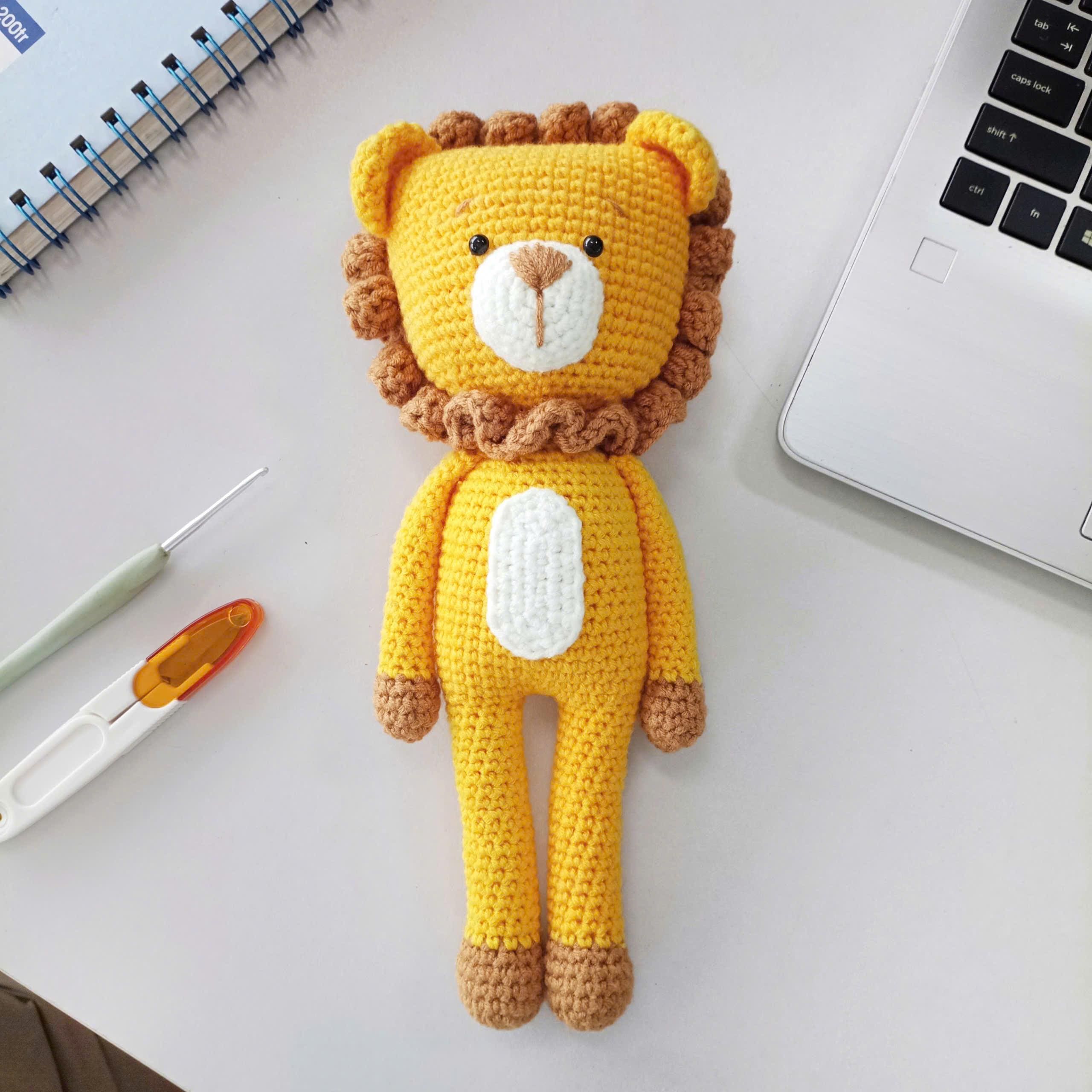 Handmade Toy Lion Tutorial