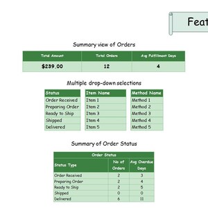 Order Manager | Order Tracker | Order Management | Order Log | Business ...