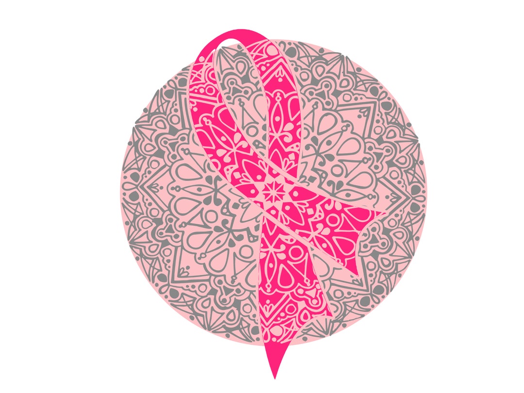 Breast Cancer Awareness Mandala Clip Art, Cancer Symbol Clipart, PNG ...
