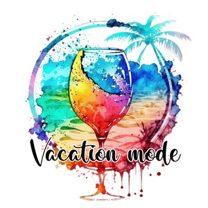 Mode de vacances PNG Transparent Sublimation fichiers numériques