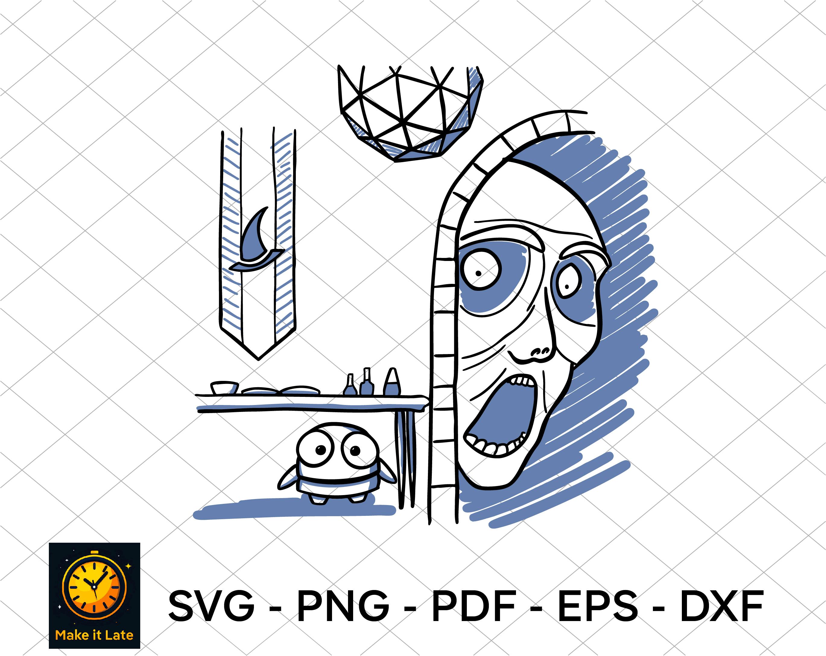 REPO Game Svg, Fanart REPO Illustration, REPO Laser Engraving File, Svg ...