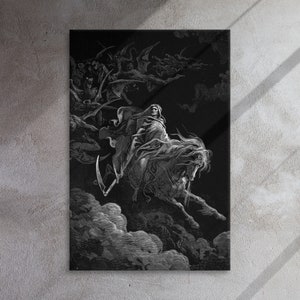Gustave Doré &quot;Death on the Pale Horse&quot; Canvas