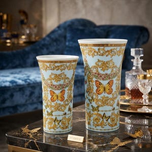 Versace Flower Vase - Etsy