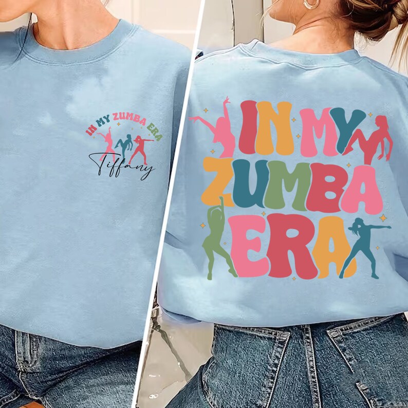In My Zumba Era Shirt Zumba Dance Shirt Zumba Lovers Gift Etsy Canada
