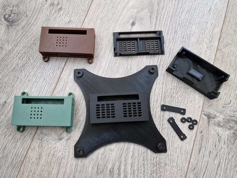 Raspberry Pi Zero 1/2 W Case With VESA 100 Mounting - STL Files for 3D ...