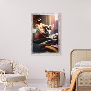 Love and Loyalty: A Chihuahua&#39;s Devotion - Digital Wall Picture