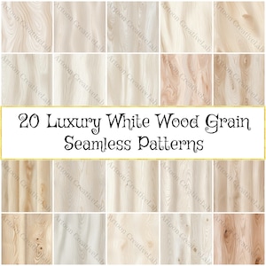 Texture di venature del legno bianco di lusso, modelli senza soluzione di continuità, confezione di carta rustica, perfetta per l'arredamento della casa e progetti fai da te