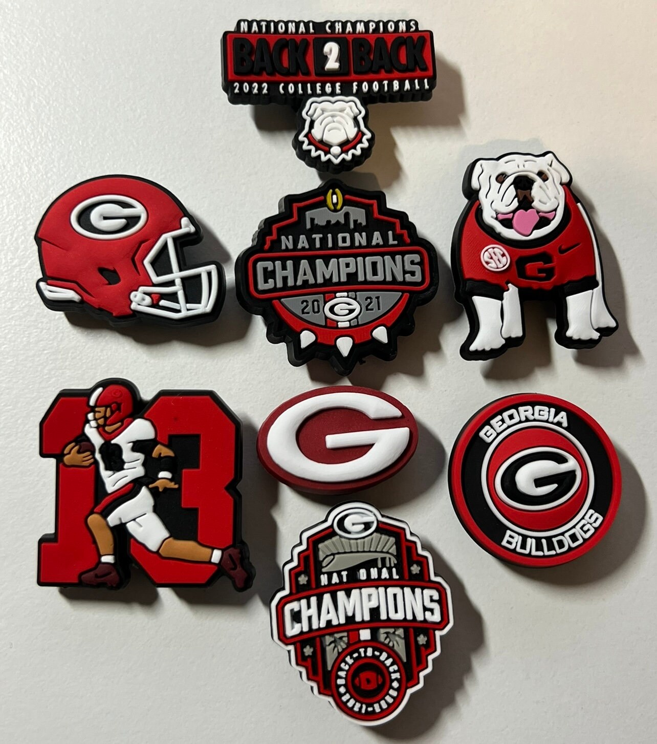 Georgia Bulldogs Iron On Patches - Beyond Vision Mall