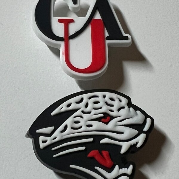 Clark Atlanta Panthers Shoe Charms Collegiate Black College (CAU)