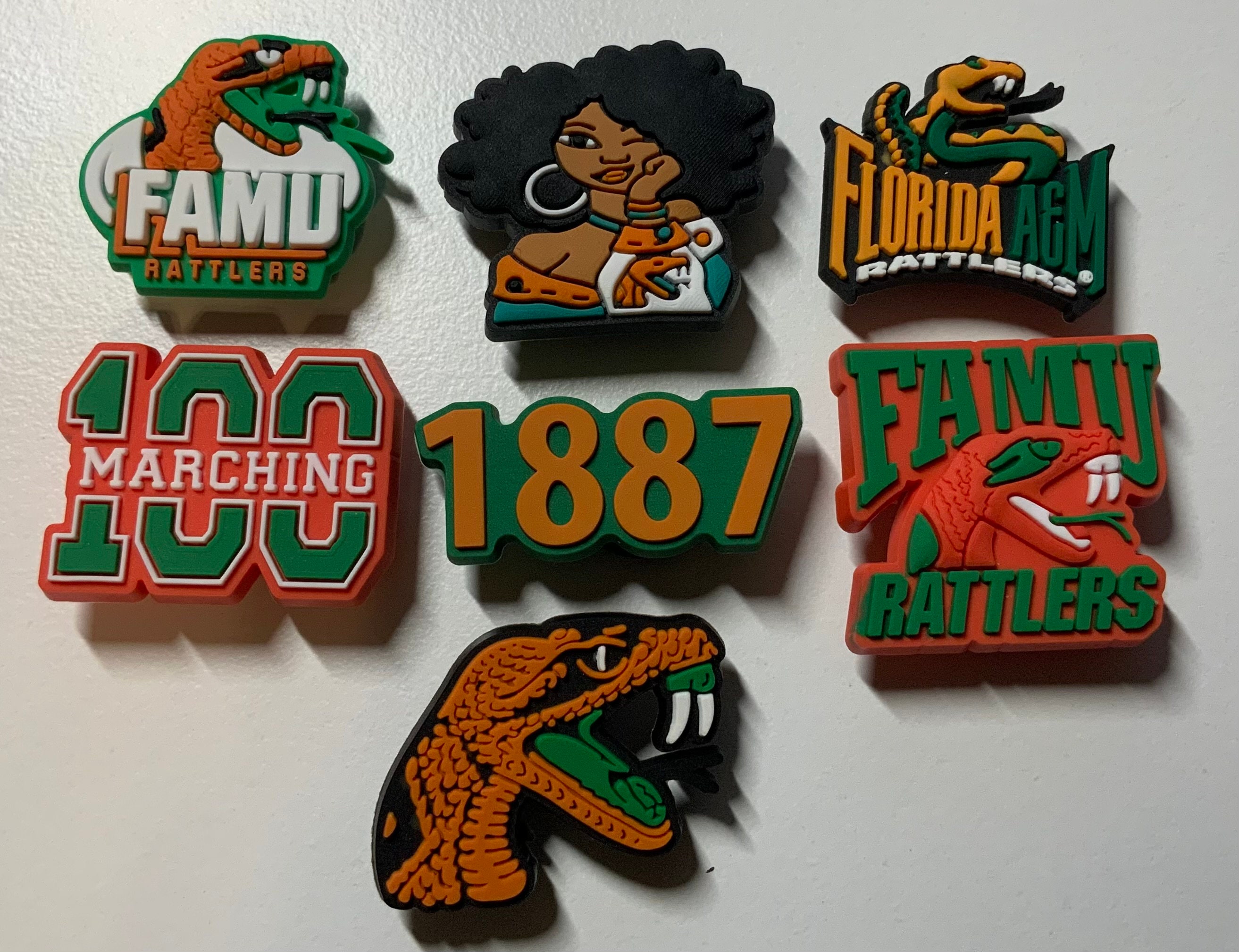 Cool Patches For Backpacks Letter Famu Embroidered Fabric - Temu