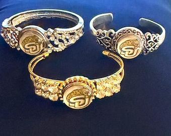 Southern University Jaguars Snap Charm Bracelet Charm HBCU Collegiate Black College Charm Bracelet Go Jags