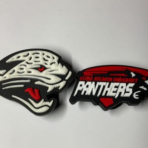 Clark Atlanta Panthers Shoe Charms Collegiate Black College (CAU)