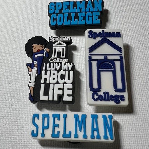 Spelman College Shoe Charms HBCU Collegiate Black College