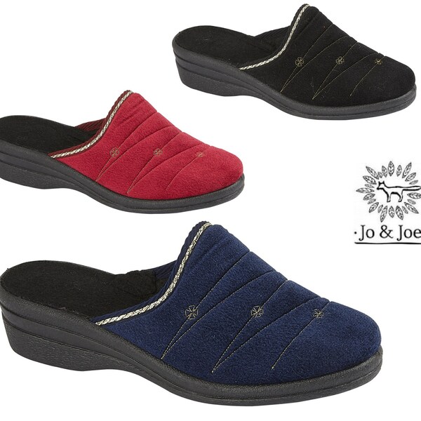 womens wedge mules uk