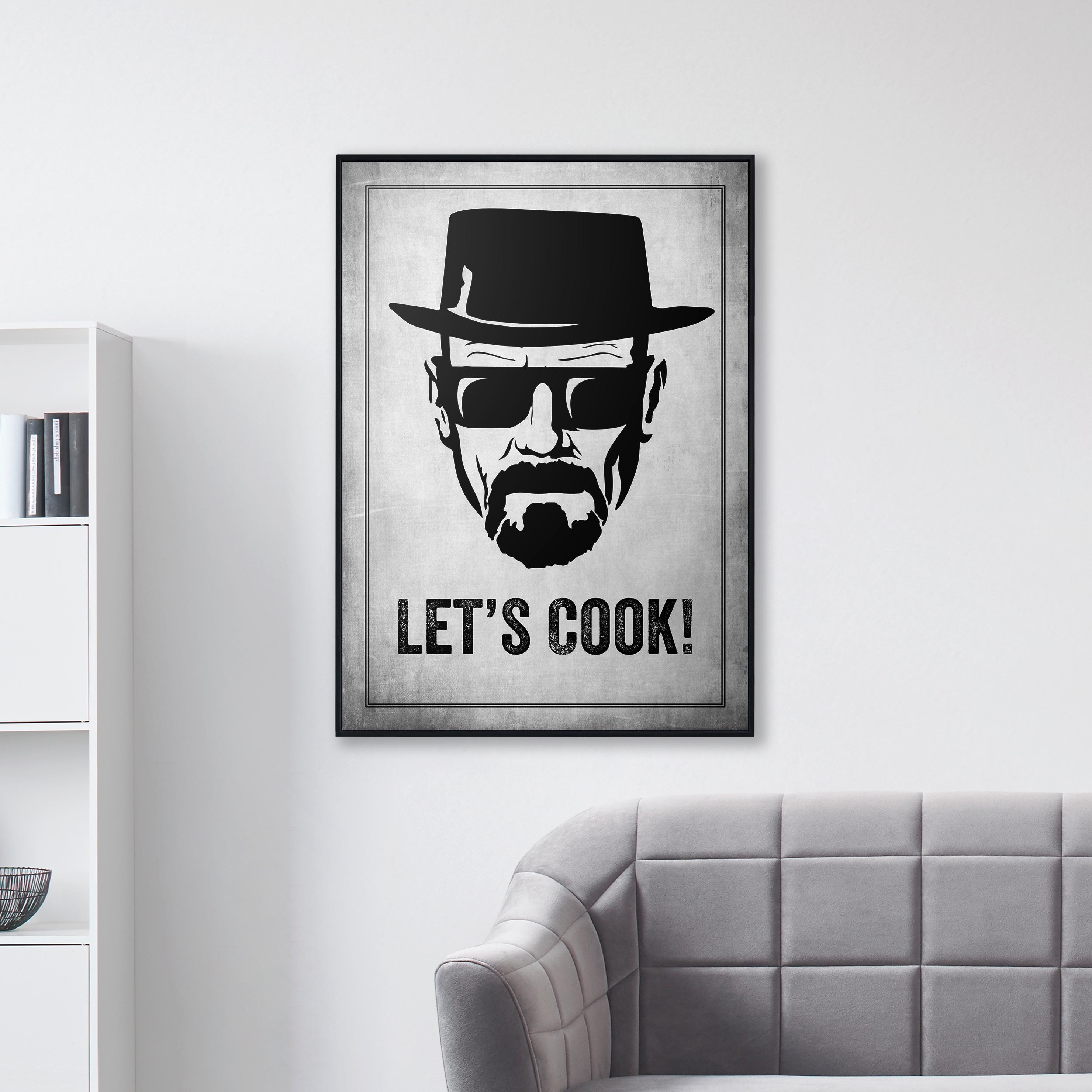 Felpa Uomo Heisenberg Lets Cook - Breaking Bad - Taglia XL - Cotone Bio