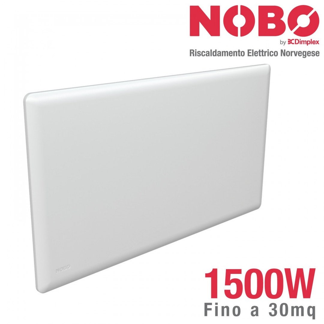 Norwegian Radiator NOBO 1500W Norwegian Electric Radiator for Rooms up to 30m² (includes ...