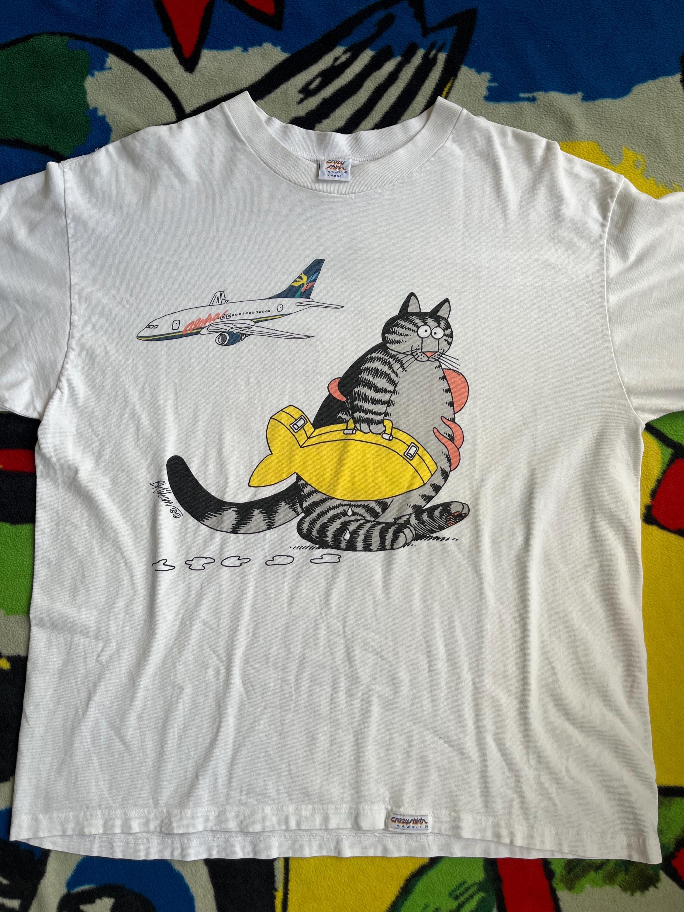 Kliban cat shirt - Etsy 日本