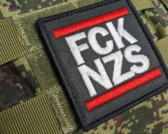 FCK NZS Patch 7x7cm hook and loop