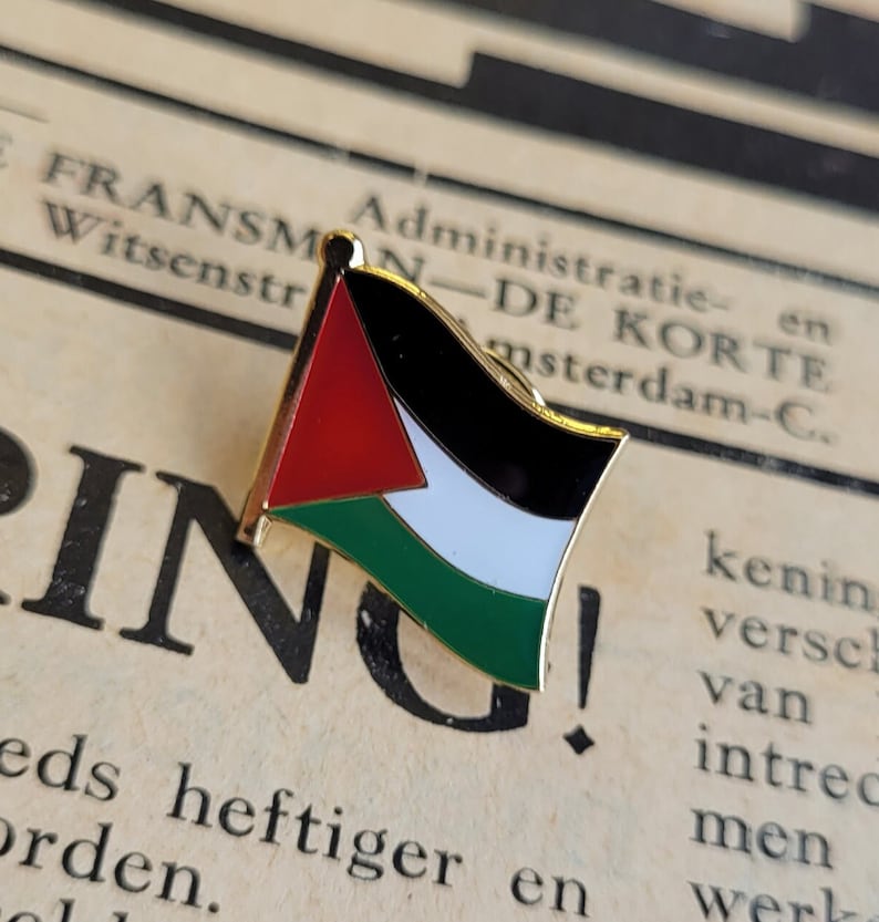 Pin's pour drapeau de la Palestine Épinglette palestinienne Épinglette Palestine gratuite Drapeau socialiste épingle à chapeau Libération nationale Épinglette de la liberté Épinglette de l'indépendance image 3