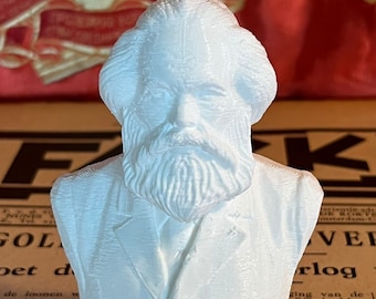 Marx Buste | Karl Marx | Impression 3D Marx | Leader Buste | Buste communiste | Leader communiste | Cadeau socialiste | Penseur marxiste