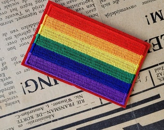 Rainbow Patch | Queer Patch | LGBTQ+ Patch | Gay Rights | Emancipation | Protest Patch | Equality Patch | Clothing Patch | Activism