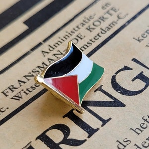 Palestine Flag Pin Palestinian Pin Free Palestine Pin Socialist Flag Hat Pin National Liberation Freedom Pin Independence Pin image 7
