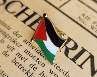 Pin's pour drapeau de la Palestine | Épinglette palestinienne | Épinglette Palestine gratuite | Drapeau socialiste | épingle à chapeau | Libération nationale | Épinglette de la liberté | Épinglette de l'indépendance