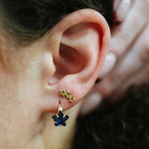 Star Stud Earrings, Gold Filled Stud Earrings, Twilight Earrings, Celestial Stud Earrings, Dainty Star Earrings, Star Post Earrings