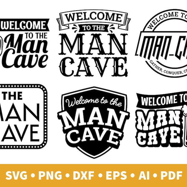 Man cave svg bundle, coaster svg, wood engraving svg, man cave laser cut file, shot glass svg, flask svg, dad christmas gift svg, silhouette