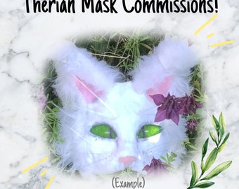 Blanknyc Clothing 2pcs Mask Halloween Fox Therian Mask Cosplay Costume Half  Face Animal Furry Party Halloween Eye Cat Masks Halloween Costumes - Yahoo  Shopping