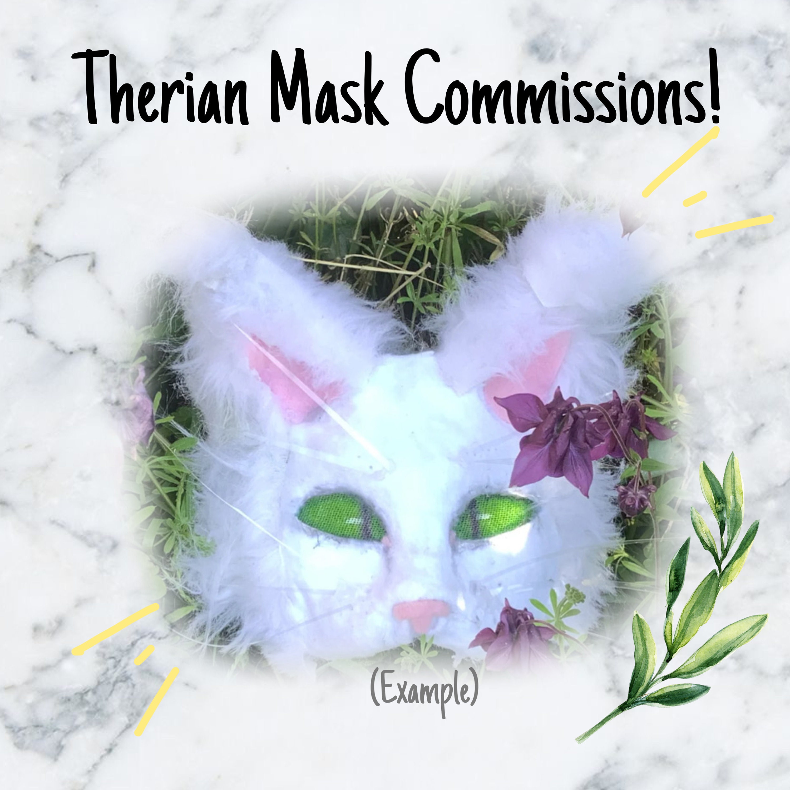 How to felt a therian/ cat mask! Full tutorial with fur 