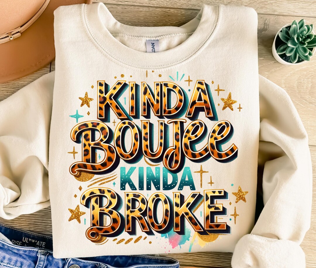 Kinda Boujee Kinda Broke Hat main image 1