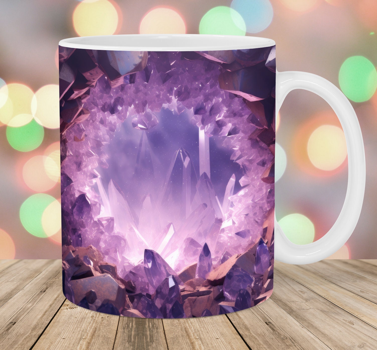 Tasse infuseur à thé Mandala violet