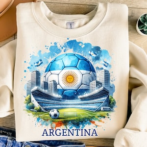 Argentina Png, Diseño de Sublimación, Png Patriótico, Png de Fútbol, Png de Vacaciones, Bandera Argentina Png, Diseño de Camiseta, Descarga Instantánea Png, DTF