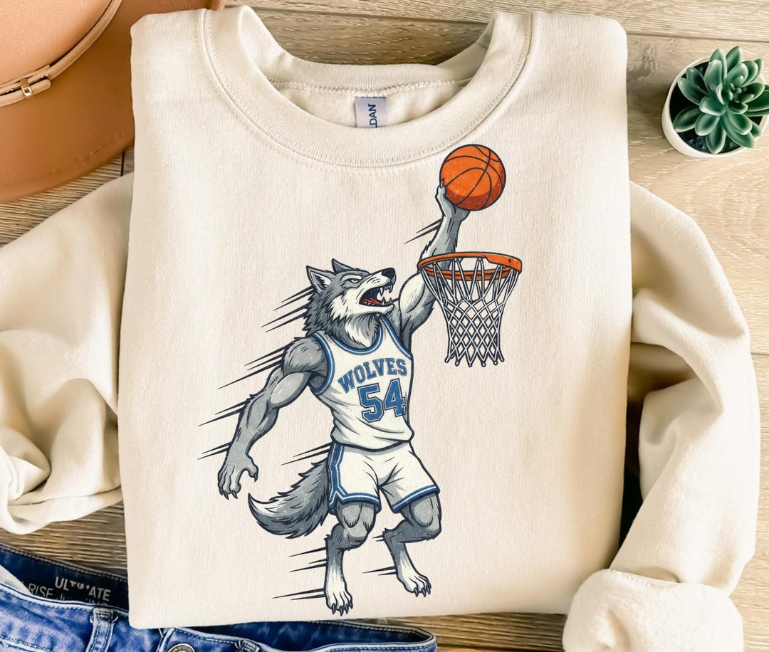 Wolves Png, Sublimation Design, Basketball Season Png, Mascot Png ...