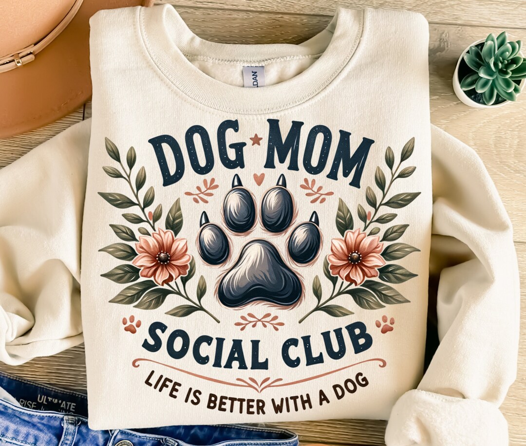 Dog Mom Social Club Graphic Tee